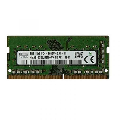 تصویر  رم لپ تاپ هاینیکس مدل DDR4 2666 HMA81GS6CJR8N-VK ظرفیت 8 گیگابایت