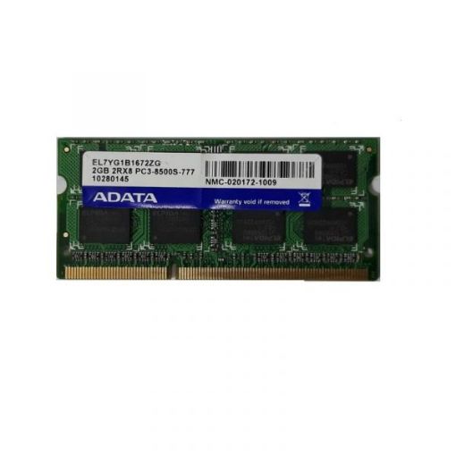 رم لپ تاپ ای دیتا DDR3 1066 EL7YG1B16727G ظرفیت 2 گیگابایت