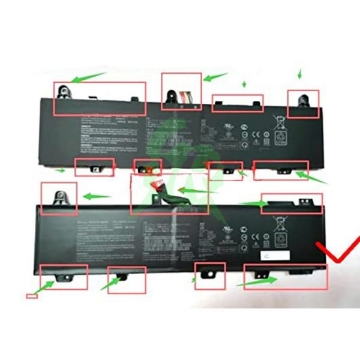 تصویر  باتری 4 سلولی لپ تاپ ایسوس GX550 (C41N1906)