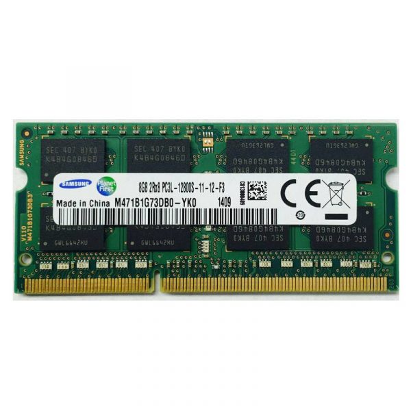 تصویر  رم لپ تاپ سامسونگ DDR3 1600 M471B1G73DB0-YK0 ظرفیت 8 گیگابایت