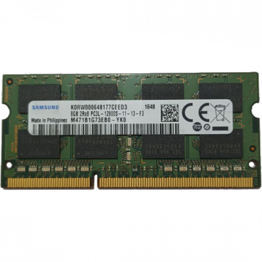 رم لپ تاپ سامسونگ DDR3L 1600 M471B1G73EBO-YKO ظرفیت 8 گیگابایت