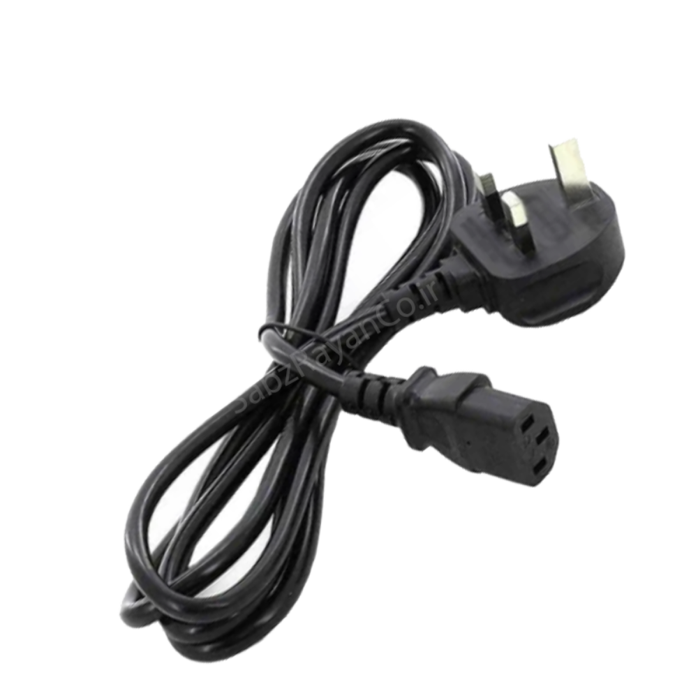 کابل برق ۳ پین پاور فیوز دار