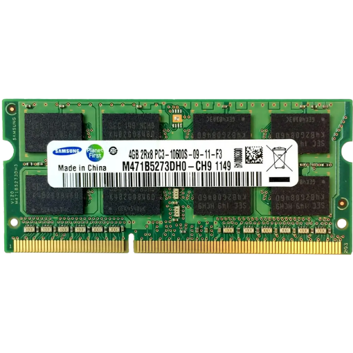 تصویر  رم لپ تاپ سامسونگ DDR3 1333 M471B5273DH0-CH9 ظرفیت 4 گیگابایت