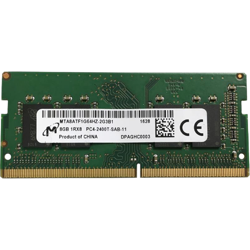 تصویر  رم لپ تاپ میکرون DDR4 2400 MTA8ATF1G64HZ-2G3B1 ظرفیت ۸ گیگابایت