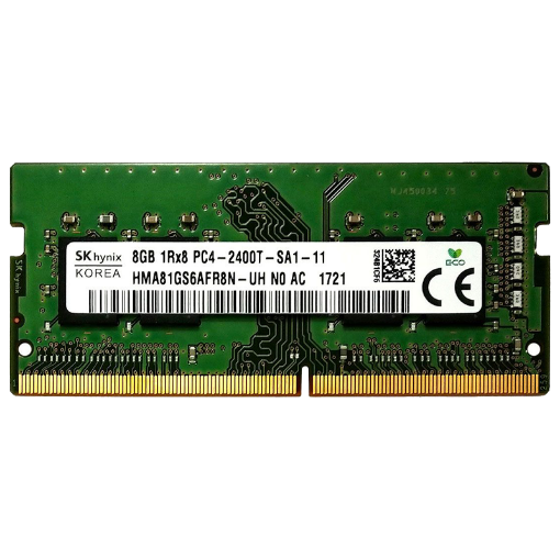 تصویر  رم لپ تاپ هاینیکس DDR4 2400 HMA81GS6AFR8N-UH ظرفیت ۸ گیگابایت