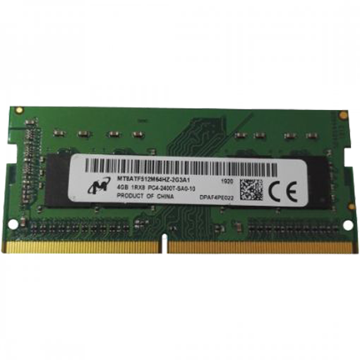 تصویر  رم لپ تاپ میکرون DDR4 2400 MT8ATF512M64HZ-2G3A1 ظرفیت ۴ گیگابایت
