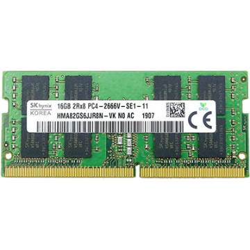 تصویر  رم لپ تاپ هاینیکس مدل DDR4 2666 HMA82GS6JJR8N-VK ظرفیت 16 گیگابایت