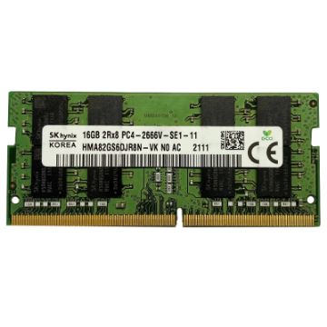 تصویر  رم لپ تاپ هاینیکس مدل DDR4 2666 HMA82GS6DJR8N-VK NO AC ظرفیت 16 گیگابایت