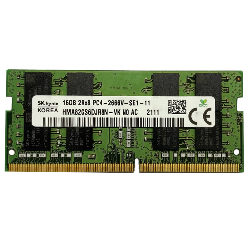 تصویر  رم لپ تاپ هاینیکس مدل DDR4 2666 HMA82GS6DJR8N-VK NO AC ظرفیت 16 گیگابایت
