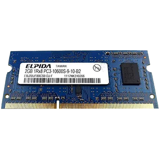 تصویر  رم لپ تاپ الپیدا DDR3 1333 EBJ20UF8BCS0-DJ-F ظرفیت 2 گیگابایت