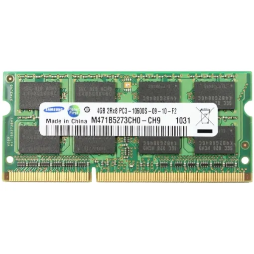 تصویر  رم لپ تاپ سامسونگ DDR3 10600 M471B5273CH0-CH9 ظرفیت 4 گیگابایت