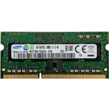 تصویر  رم لپ تاپ سامسونگ DDR3L 1600 M471B5173QH0-YK0 ظرفیت ۴ گیگابایت