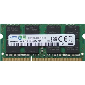 تصویر  رم لپ تاپ سامسونگ DDR3 1600 M471B1G73DB0-YK0 ظرفیت 8 گیگابایت