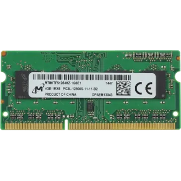 تصویر  رم لپ تاپ میکرون DDR3 1600 MT8KTF51264HZ-1G6E1 ظرفیت 4 گیگابایت