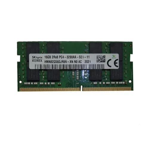 تصویر  رم لپ تاپ هاینیکس مدل DDR4 3200 HMA82GS6DJR8N-XN NO AC ظرفیت 16 گیگابایت