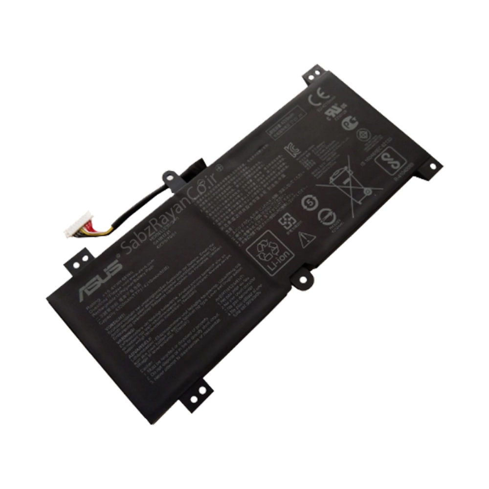 تصویر  باتری 4 سلولی لپ تاپ ایسوس GL504 (C41N1731)