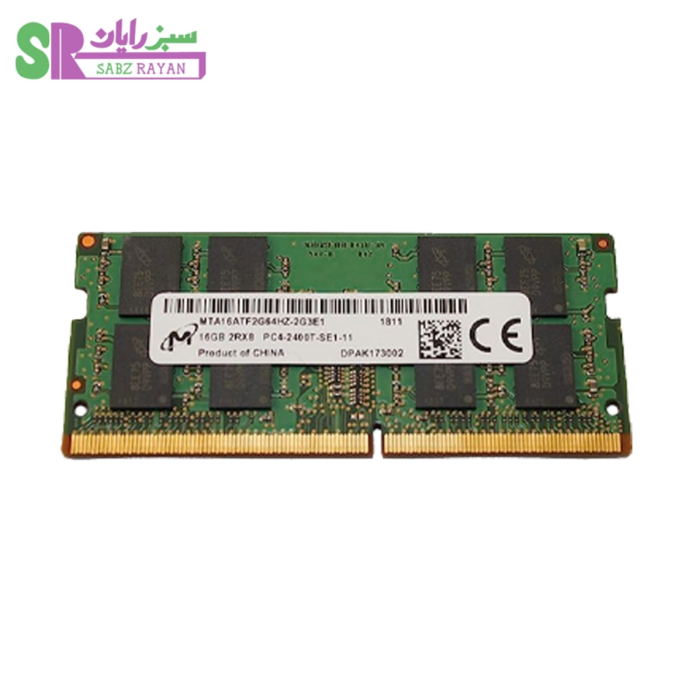 رم لپ‌تاپ میکرون ۱۶ گیگابایت DDR4 2400