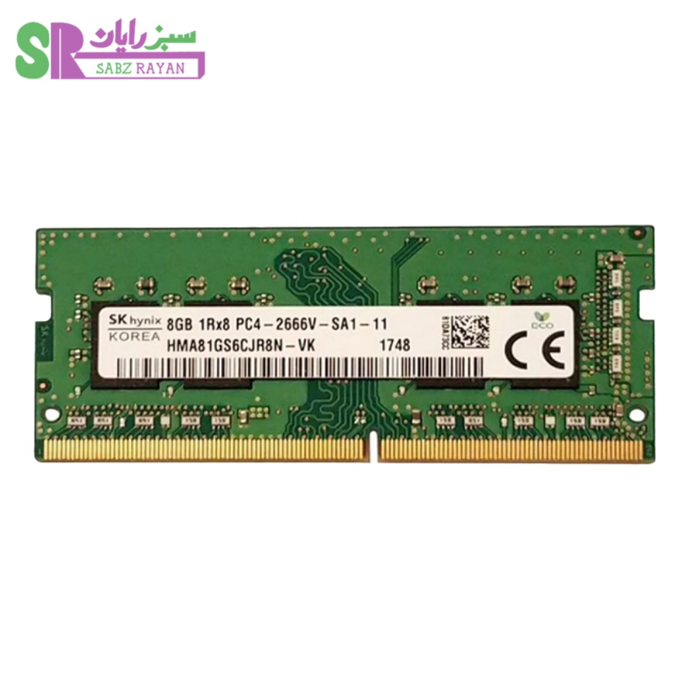 رم لپ‌تاپ هاینیکس ۸ گیگابایت DDR4 2666