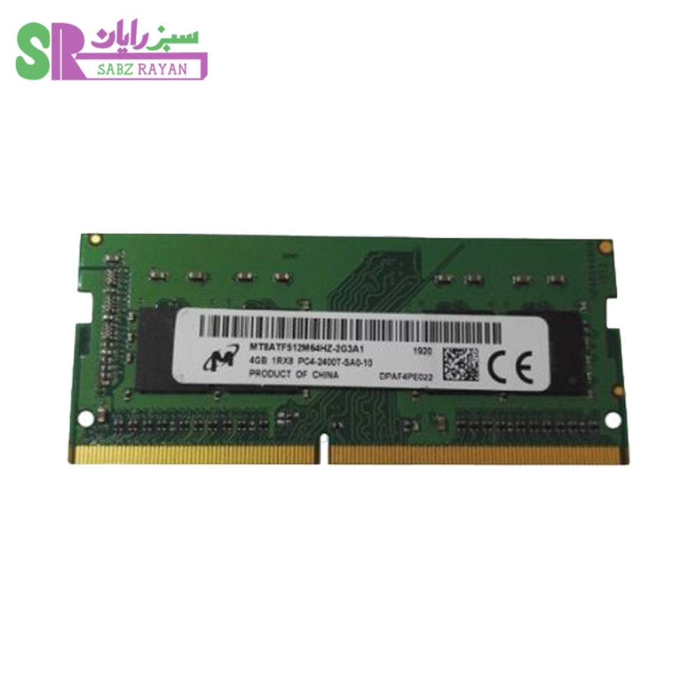 رم لپ‌تاپ میکرون ۴ گیگابایت DDR4 2400