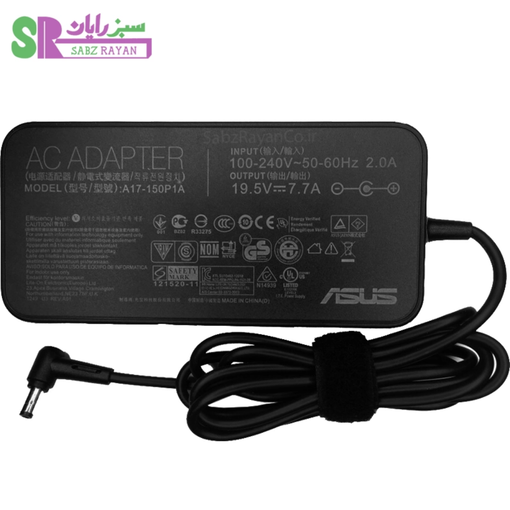 آداپتور ایسوس 150 وات مدل A17-150P1A