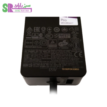 آداپتور لپ تاپ مایکروسافت 15V 4A 65W Surface