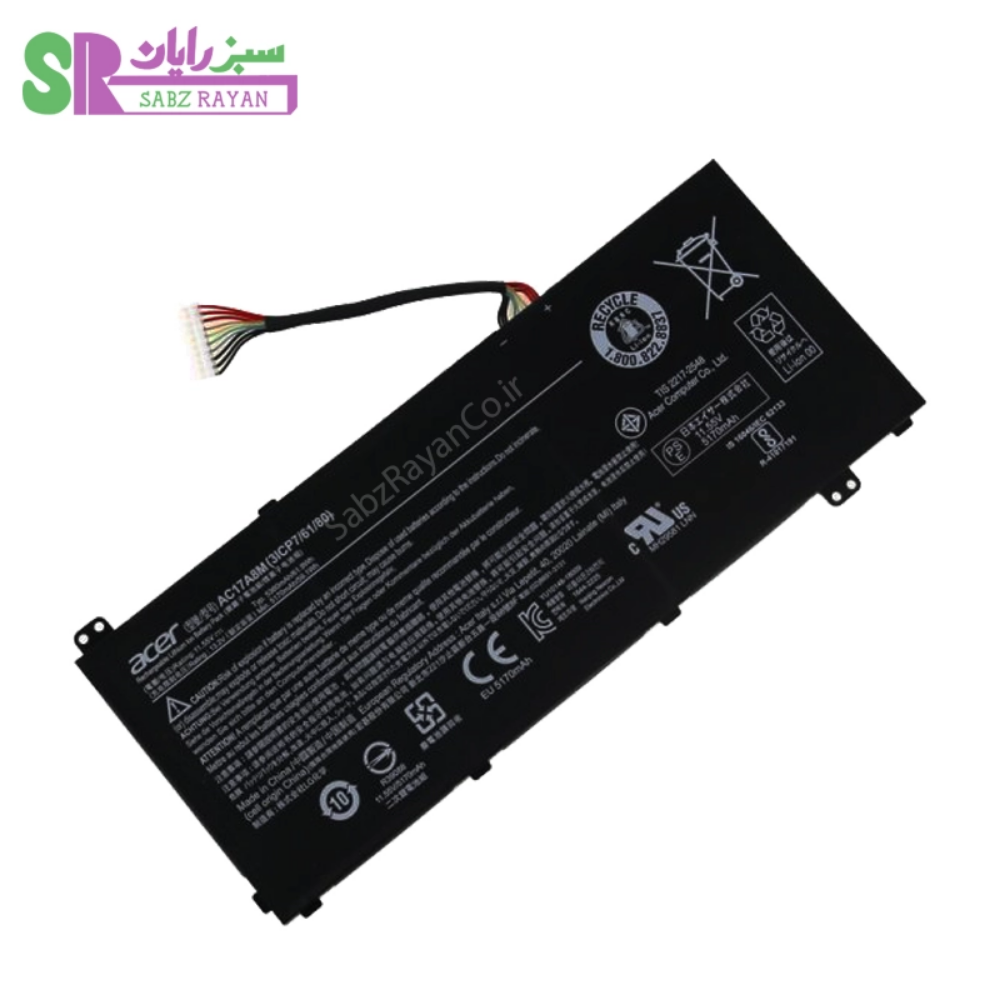 باتری لپ‌تاپ ایسر Aspire V15 Nitro AC14A8L