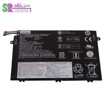 باتری 3 سلولی لپ‌تاپ لنوو ThinkPad E480 L17L3P51