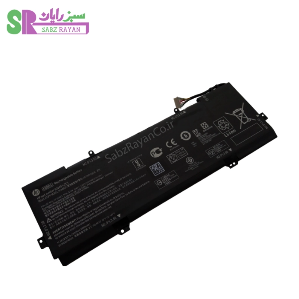 باتری 6 سلولی لپ‌تاپ اچ پی Spectre X360 15 KB06XL