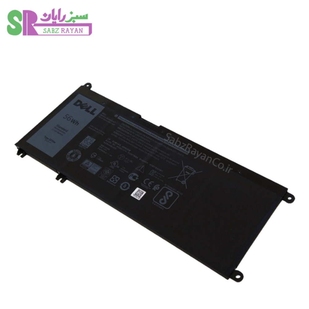 باتری 4 سلولی لپ‌تاپ دل Inspiron 17-7778 33YDH