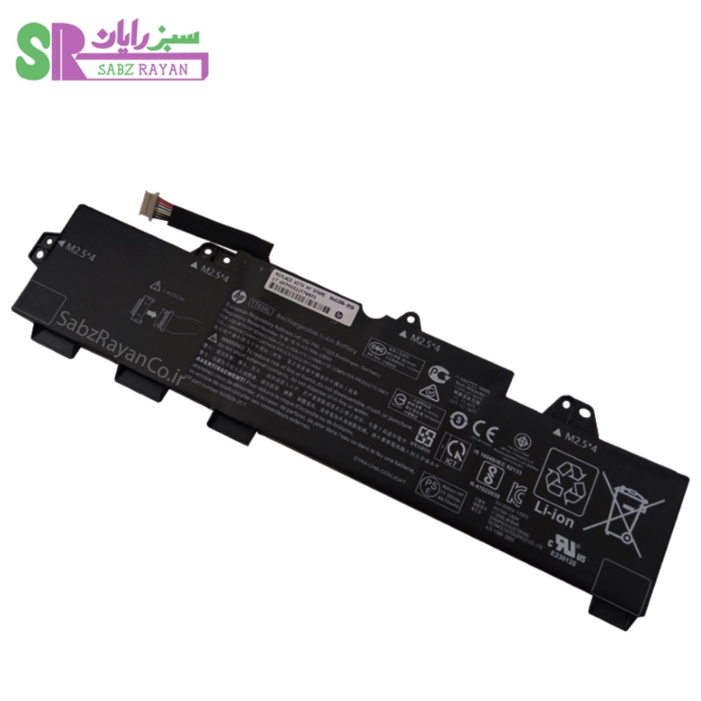 باتری 3 سلولی لپ‌تاپ اچ پی EliteBook 755 G5 TT03XL
