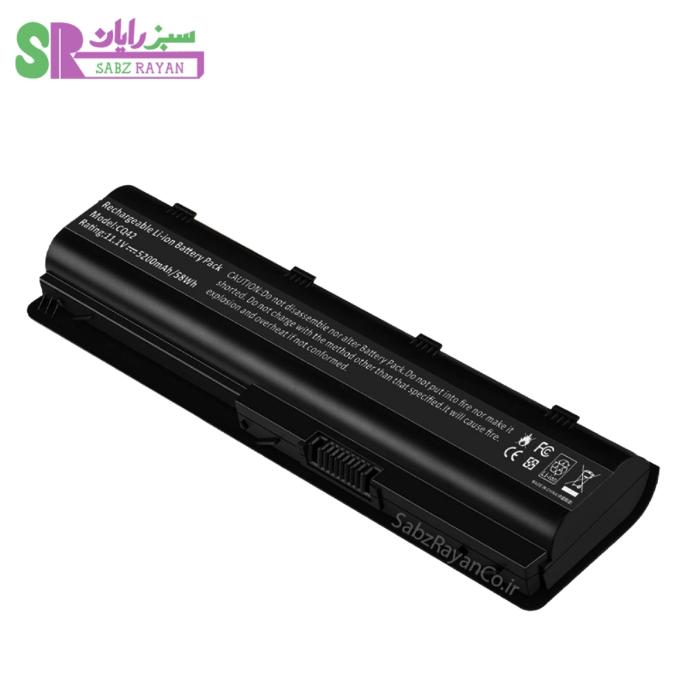 باتری 6 سلولی لپ‌تاپ اچ پی CQ42 MU06