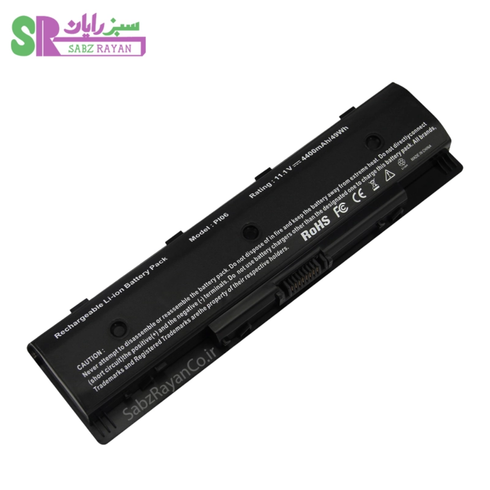 باتری 6 سلولی لپ‌تاپ اچ پی PI06