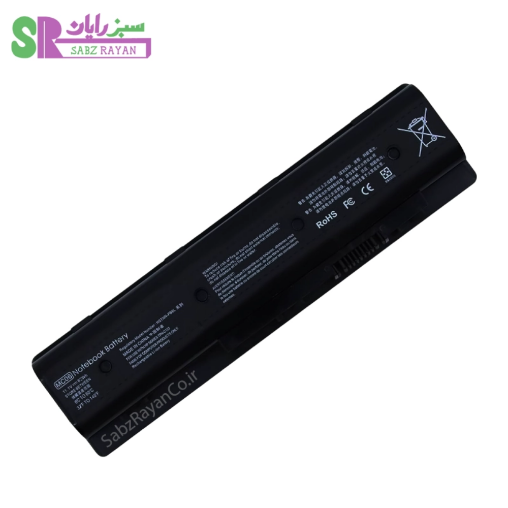باتری 6 سلولی لپ‌تاپ اچ پی Envy 15 MC06
