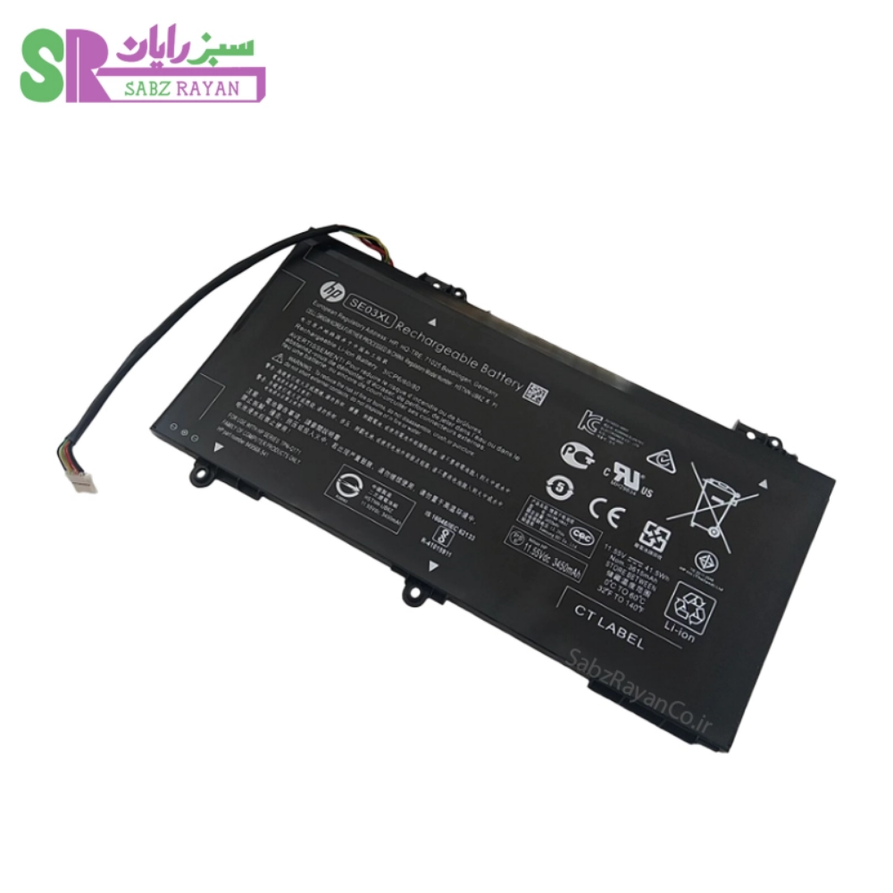 باتری 3 سلولی لپ‌تاپ اچ پی Pavilion 14 SE03XL