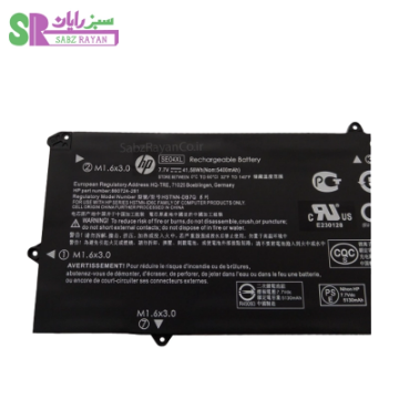 باتری 4 سلولی لپ‌تاپ اچ پی Pro X2 612 SE04XL