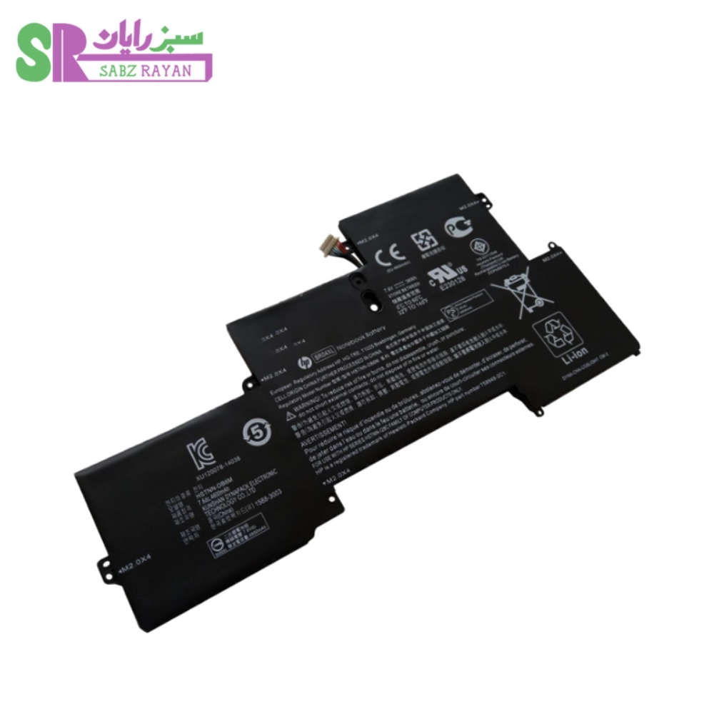 باتری 6 سلولی لپ‌تاپ اچ پی EliteBook 1020 G1 BR04XL