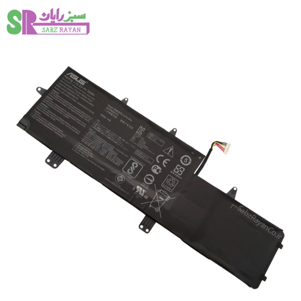 باتری 4 سلولی لپ‌تاپ ایسوس UX450FD C41N1804