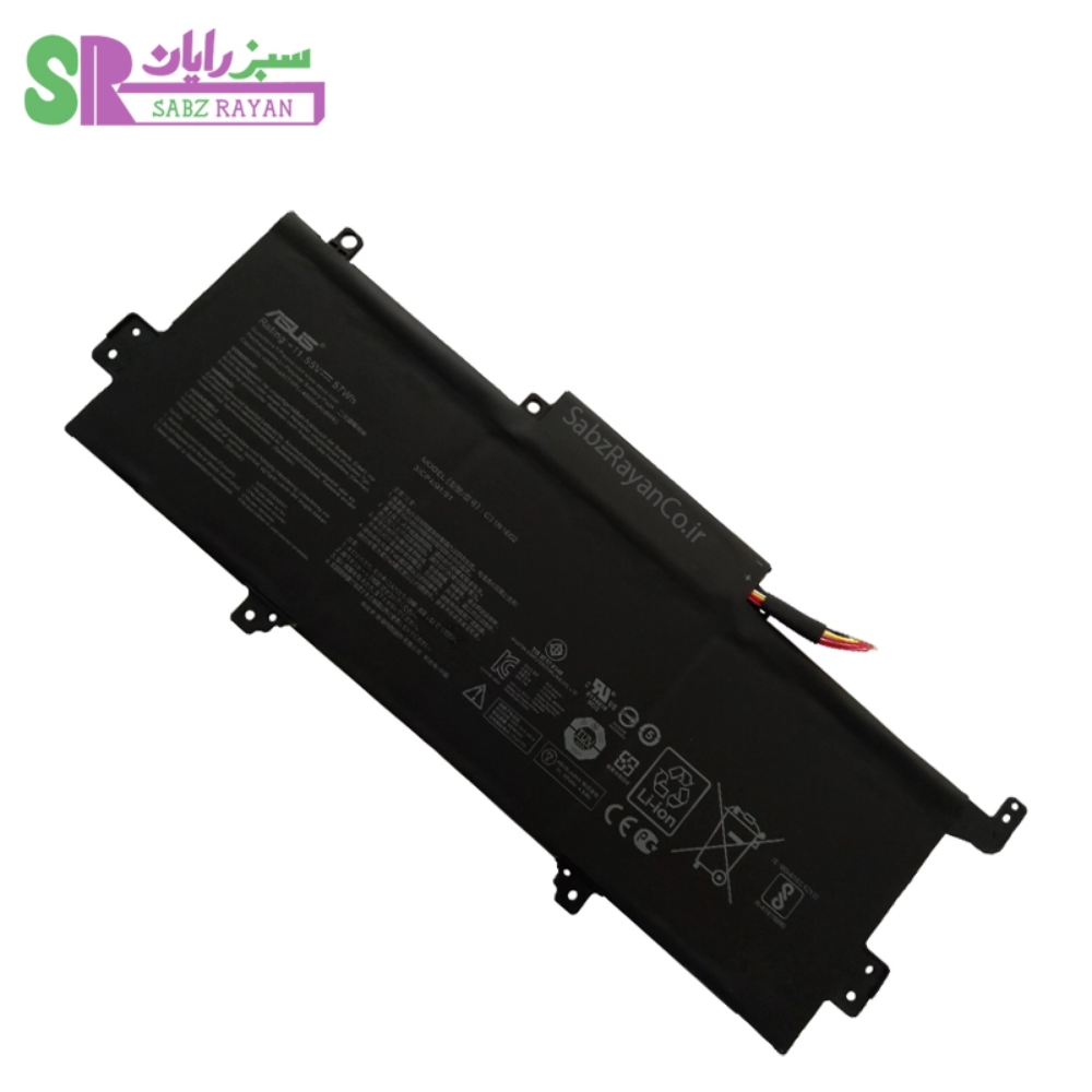 باتری 3 سلولی لپ‌تاپ ایسوس UX330 C31N1602