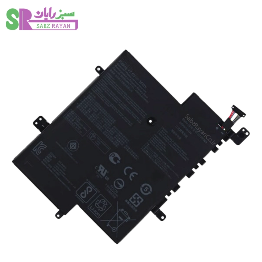 باتری 2 سلولی لپ تاپ ایسوس E203 (C21N1629)