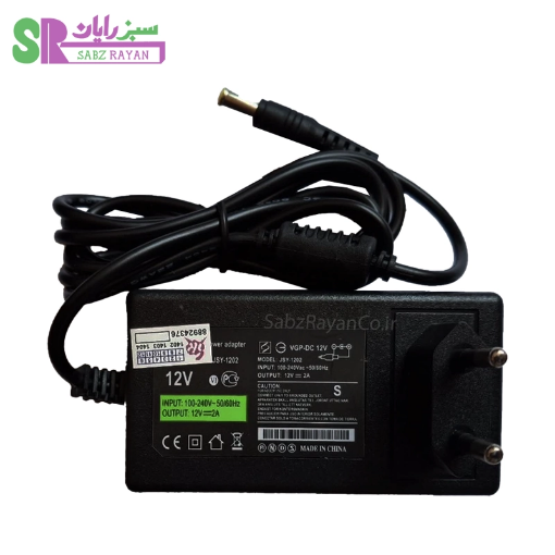 آداپتور مانیتور ال جی 12 ولت 2 آمپر  JSY-1202