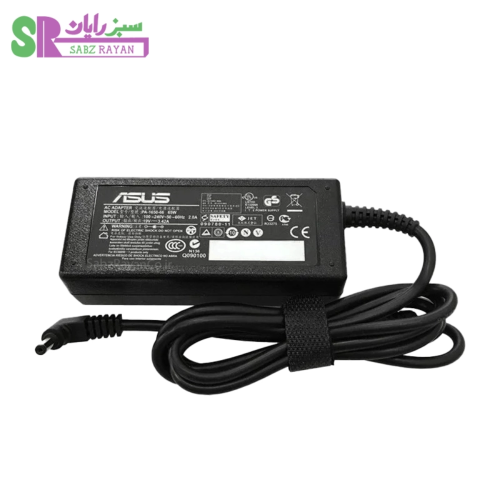آداپتور لپ‌تاپ ایسوس 19V 3.42A