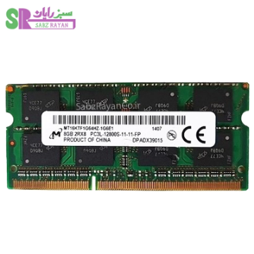 رم لپ تاپ میکرون DDR3 1600 MT16JTF1G64HZ-1G6E1 ظرفیت 8 گیگابایت