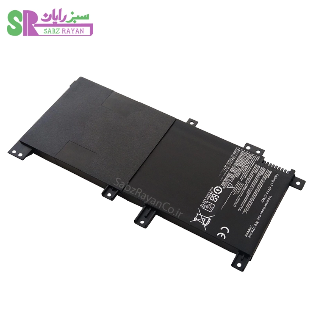 باتری دو سلولی برای لپ تاپ ایسوس X455 (C21N1409)