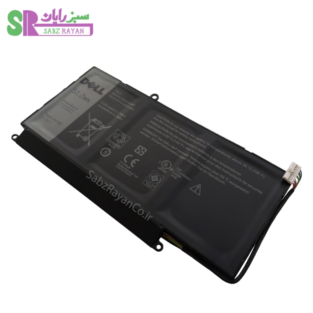 باتری 3 سلولی لپ تاپ دل Vostro 5460 (VH748)